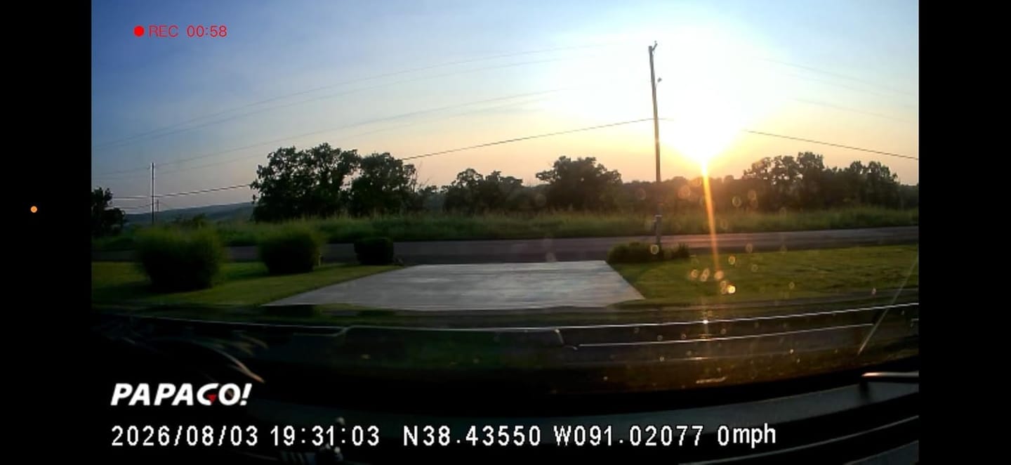 Customer photo review of BOLTHUT™ 4-Channel Dash Cam — 360° Front, Rear & Cabin, Night Vision