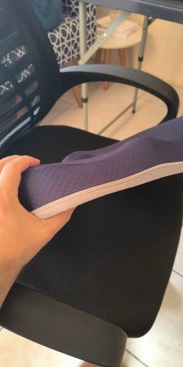 Customer photo review of BOLTHUT™ Memory Foam Seat Cushion — Tailbone & Posture Relief