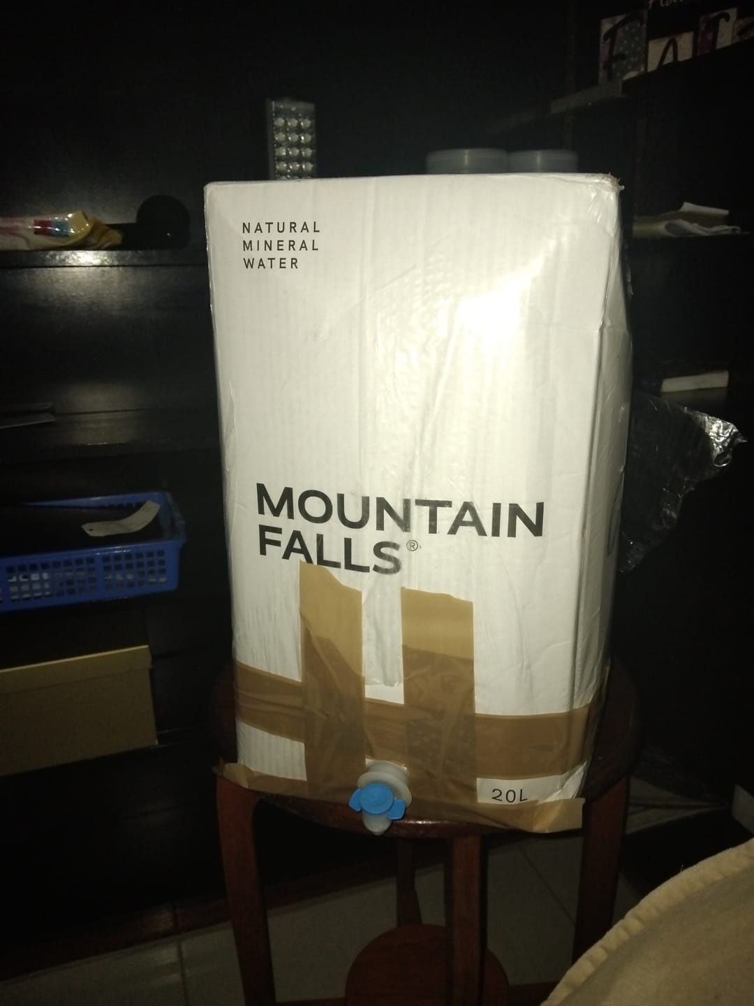 Customer photo review of AcquaBox by Mountain Falls 20L – STILL Mineral Water (on tap Bag-in-Box)