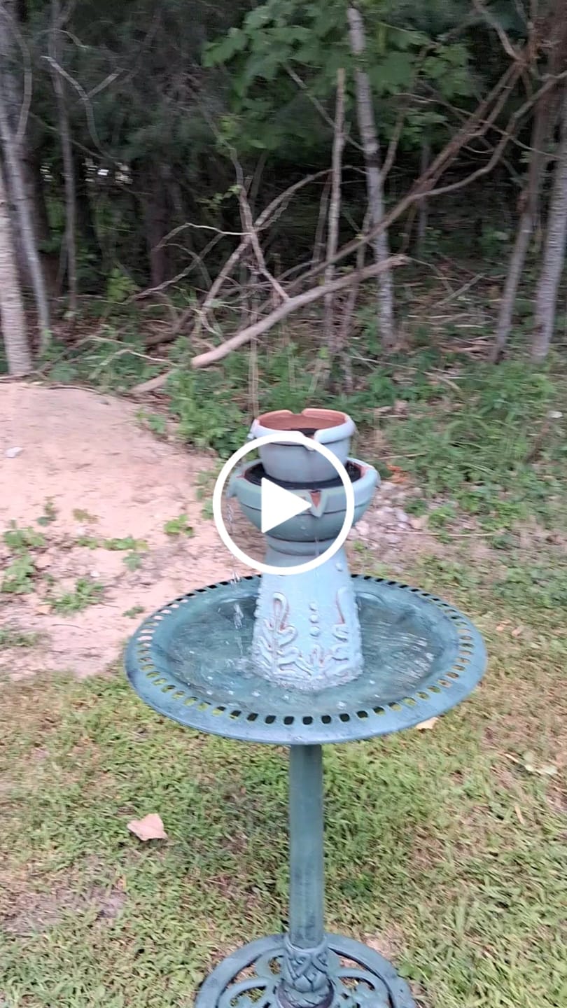 Customer video review of Trapani 8-Spout Fountain Tower