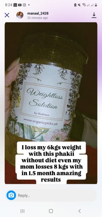 Customer photo review of Dr. Rubina Herbal Fitness Formula –  Smart Body Challenge
