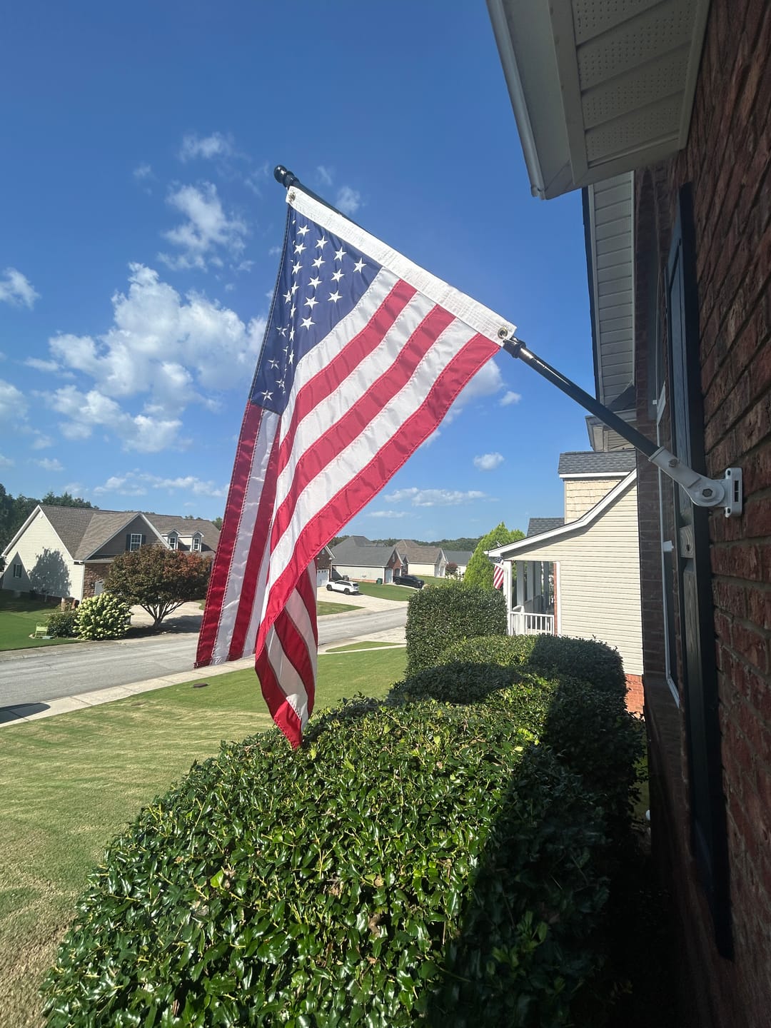 Customer photo review of 3' x 5' American Flag