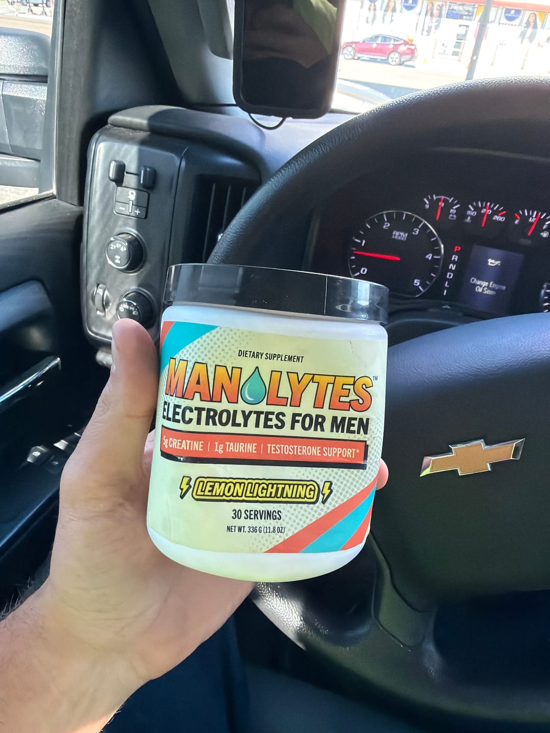 Customer photo review of Manolytes Daily Electrolytes
