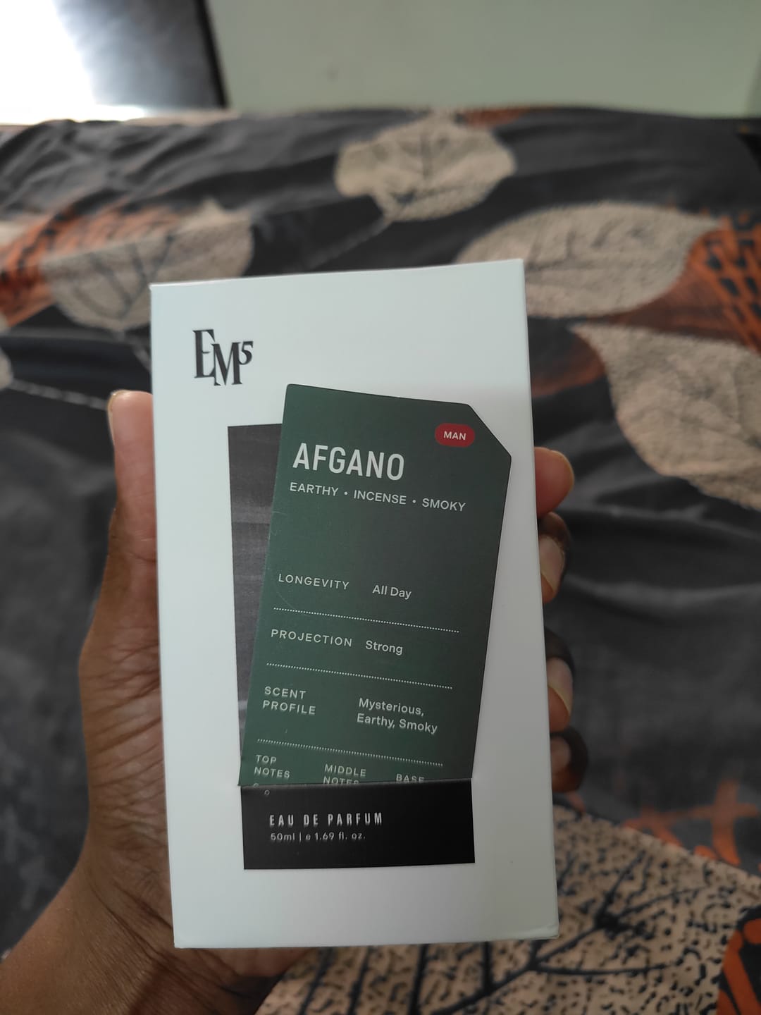 Customer photo review of Afgano | Eau De Parfum