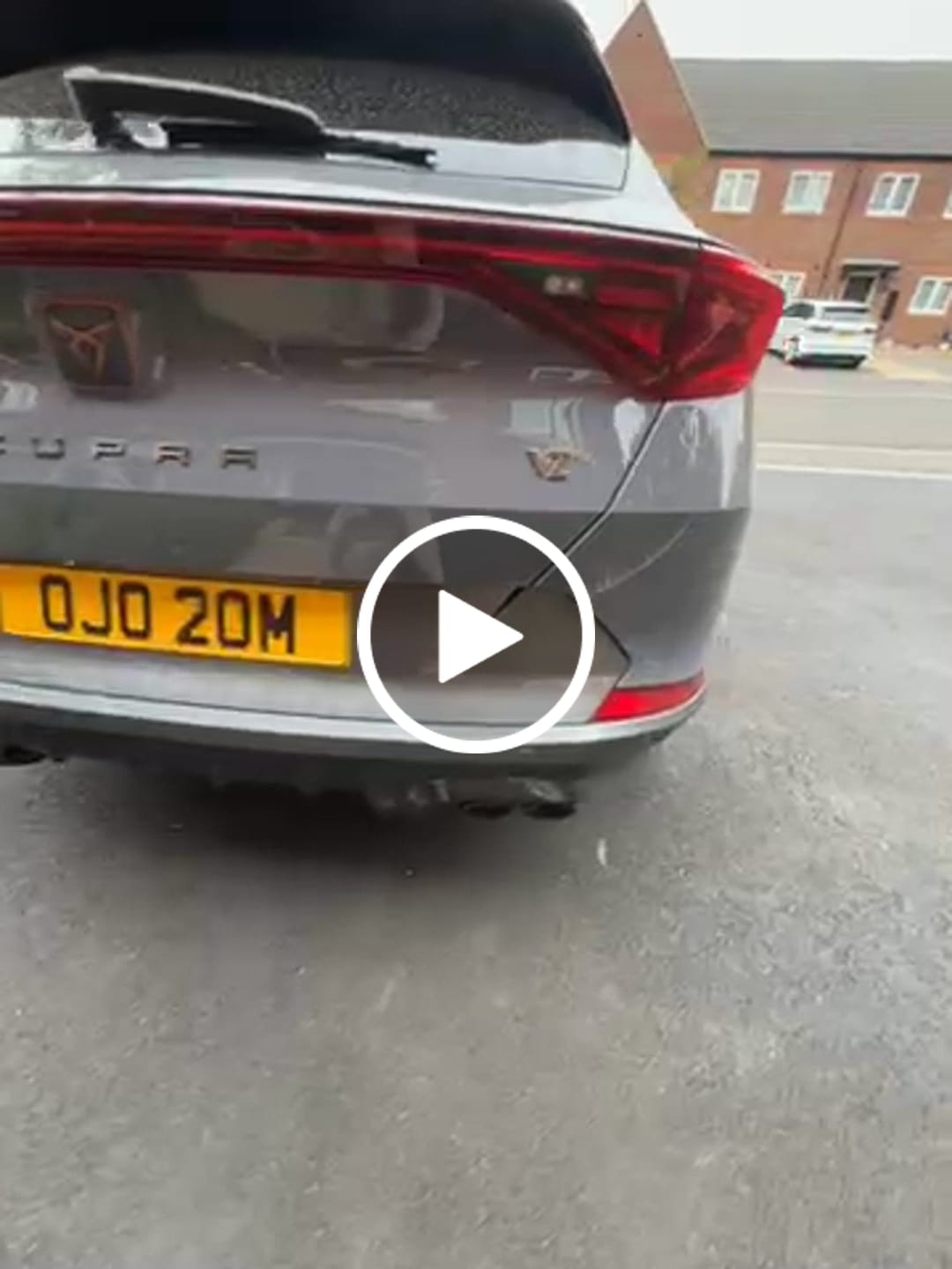 Customer video review of Metal Pressed Number Plate (standard)- 520mm x 111mm