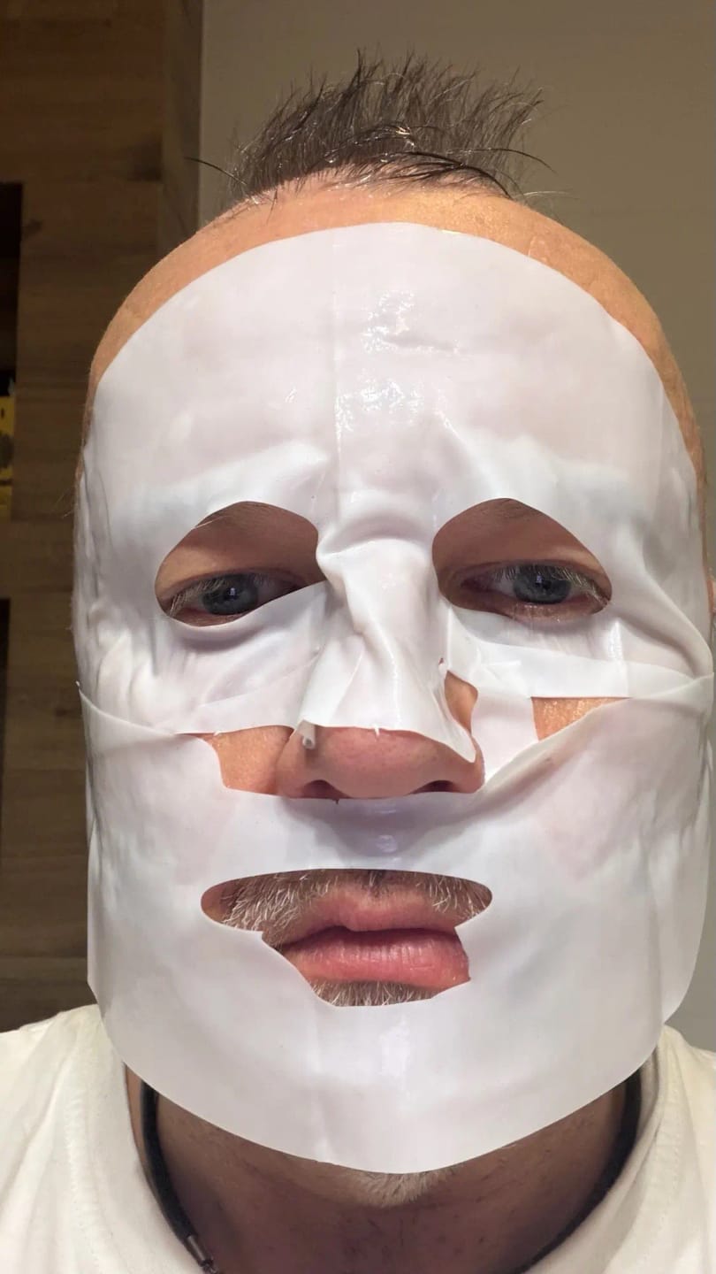 Customer photo review of Bio-Collagen Deep Face Mask
