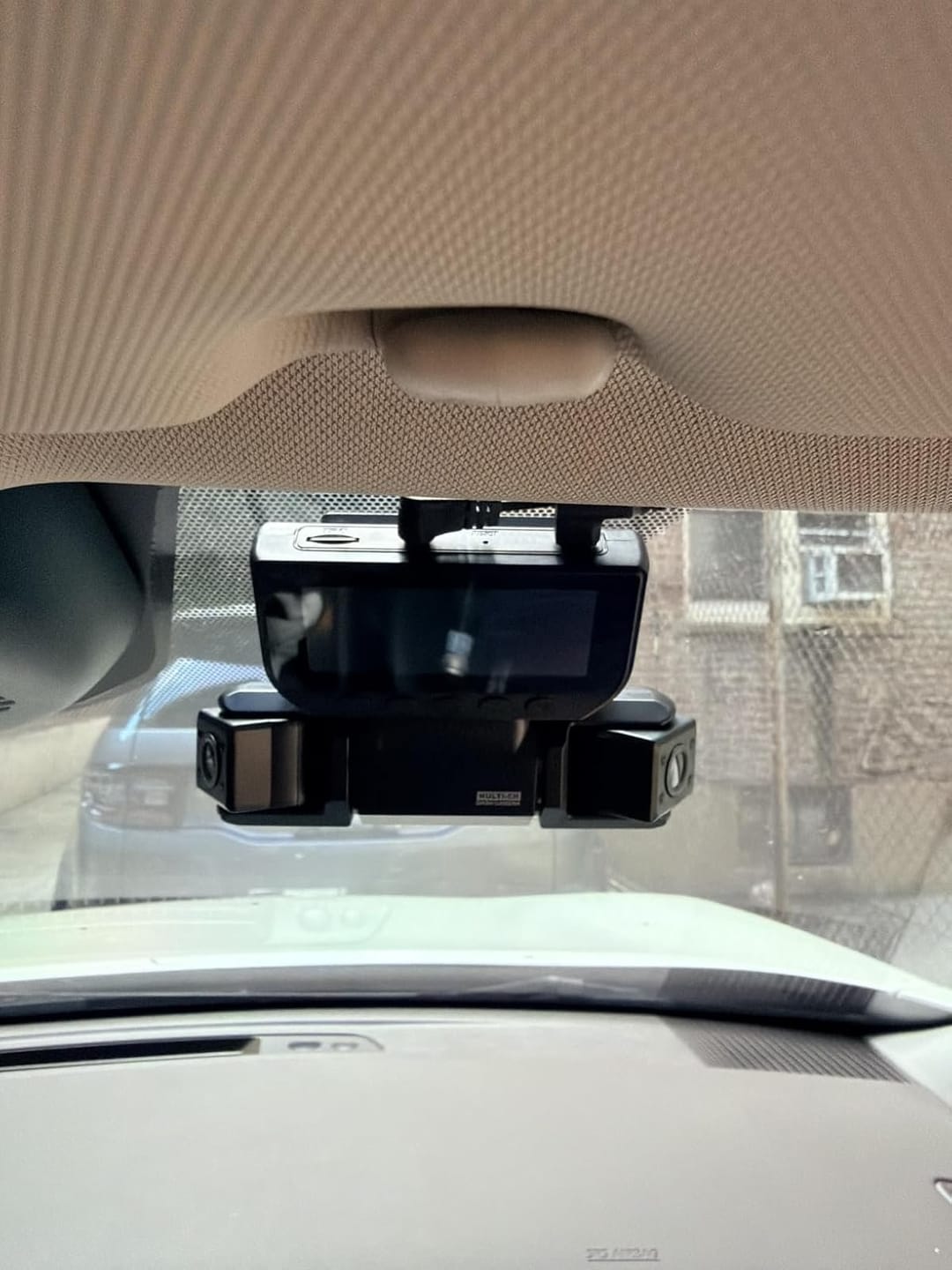 Customer photo review of BOLTHUT™ 4-Channel Dash Cam — 360° Front, Rear & Cabin, Night Vision