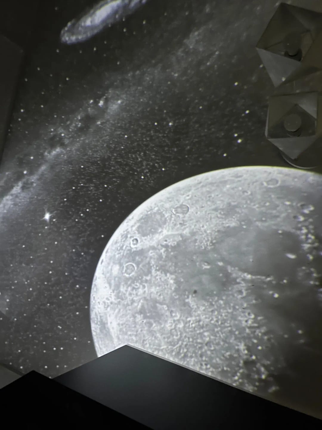 Customer photo review of Starry Sky Galaxy Projector