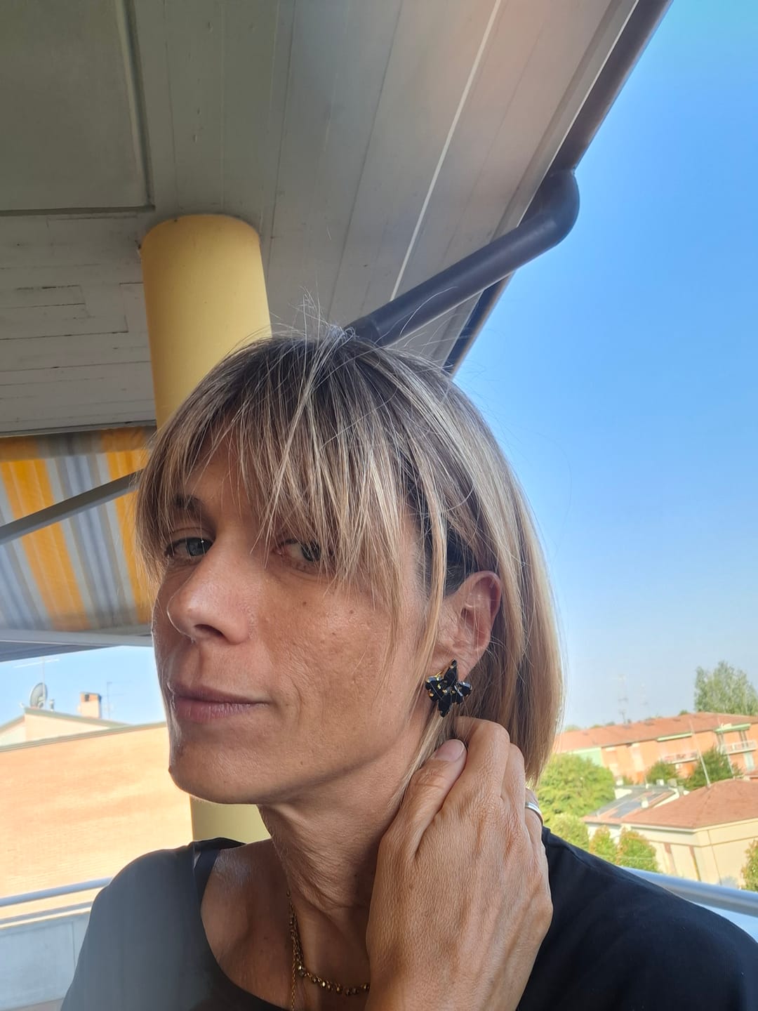 Customer photo review of Libellulina Personalizzata - (Orecchini)