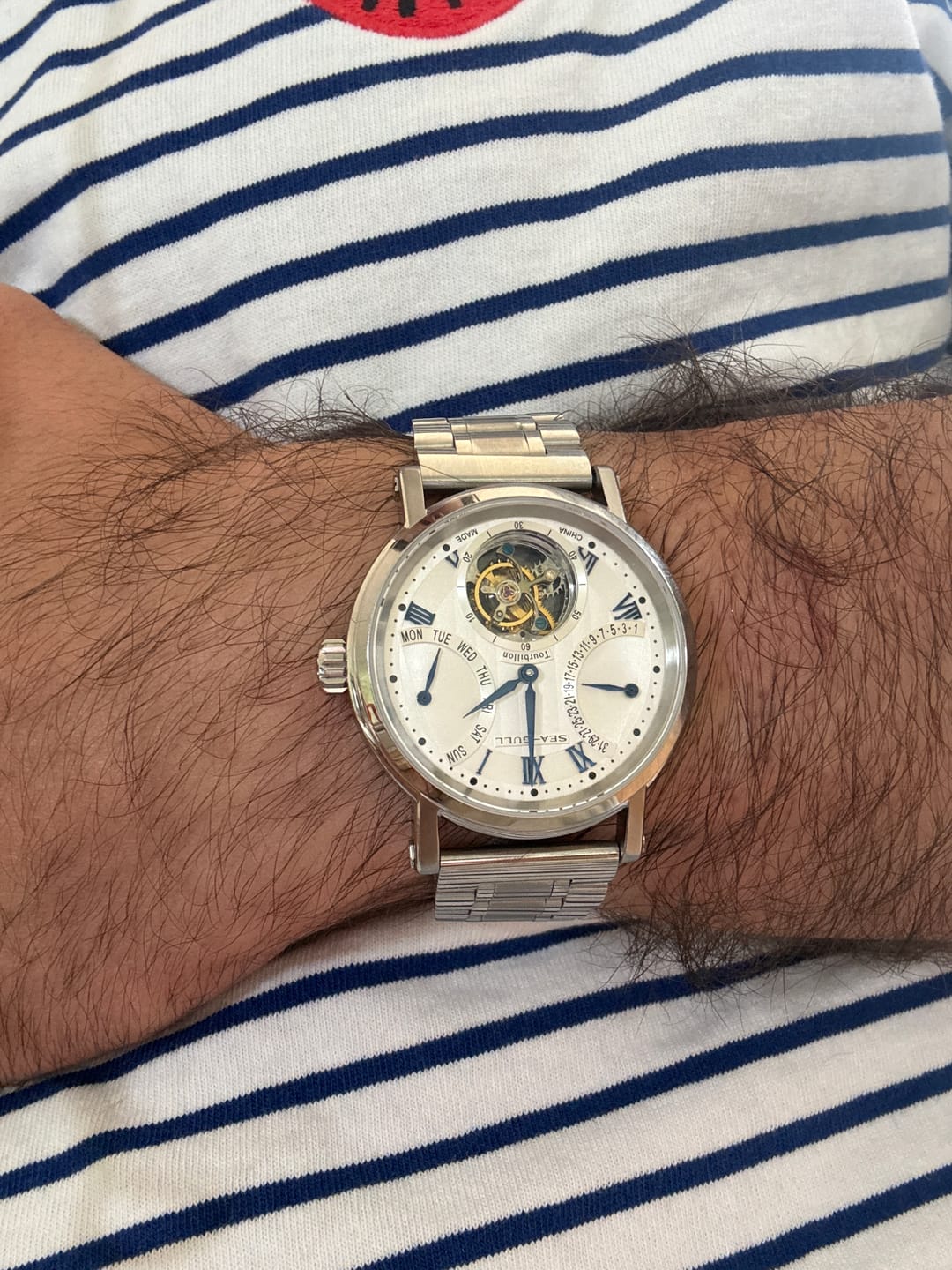 Customer photo review of Tourbillon | Heritage Series | Calendar | Energy Indicator | 40mm
