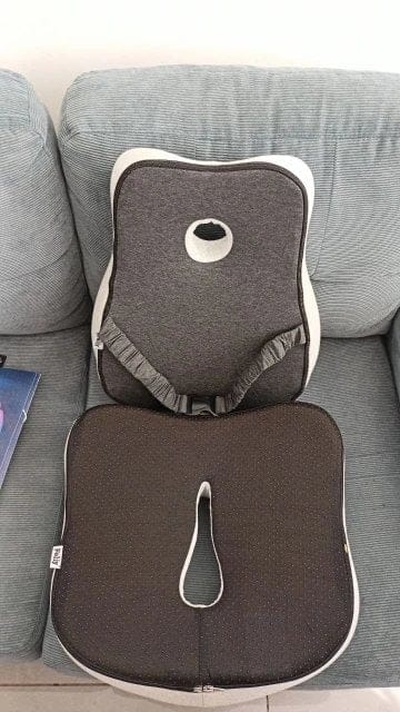 Customer photo review of BOLTHUT™ Memory Foam Seat Cushion — Tailbone & Posture Relief
