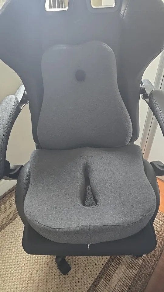 Customer photo review of BOLTHUT™ Memory Foam Seat Cushion — Tailbone & Posture Relief