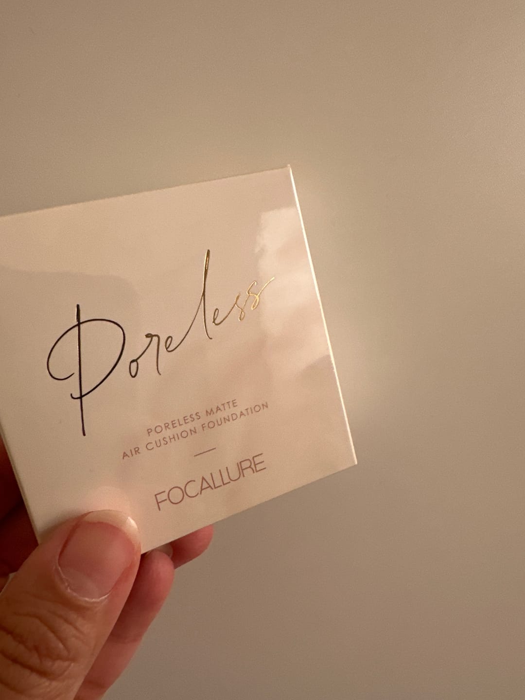 Customer photo review of Matte Air Cushion Foundation