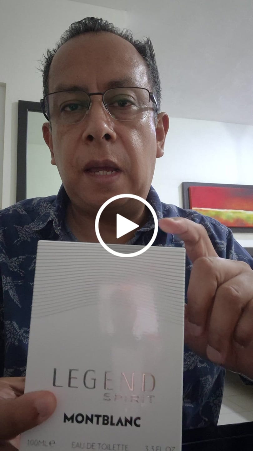 Customer video review of Perfume Montblanc Legend Spirit 100ml EDT