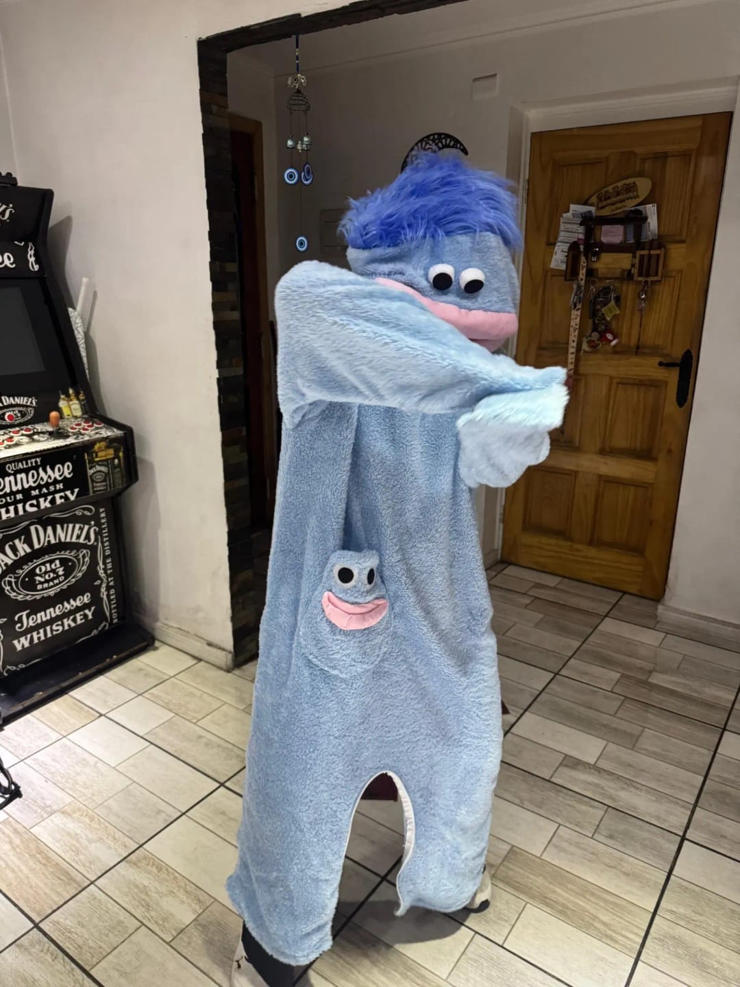Customer photo review of MonsterNap™ – Pijama Monstruo Bocón de Una Pieza | Viral en TikTok | Adultos y Niños
