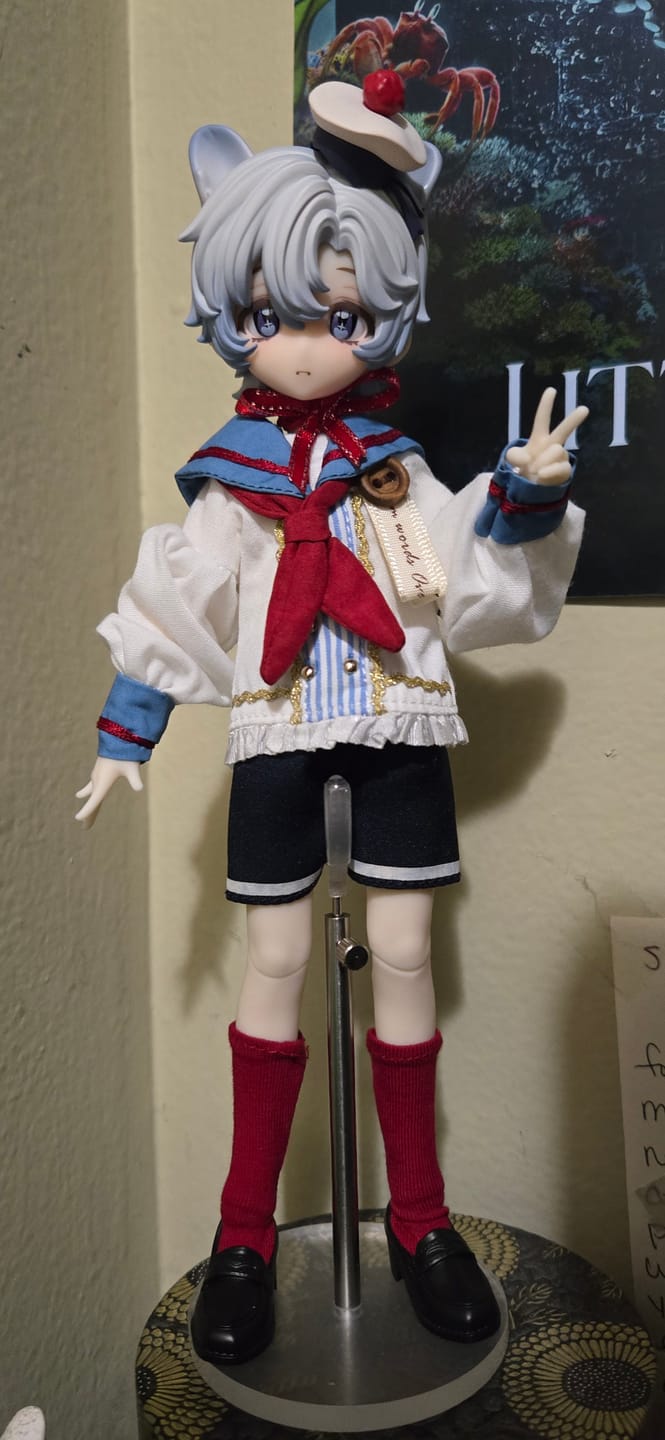Customer photo review of Action Figure Doll Stand