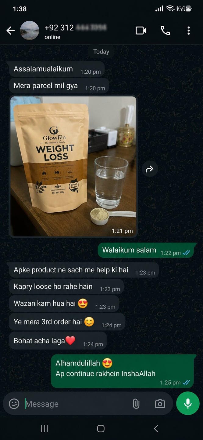 Customer photo review of Glowlyn Fitness Formula – 2 Month Smart Body Course