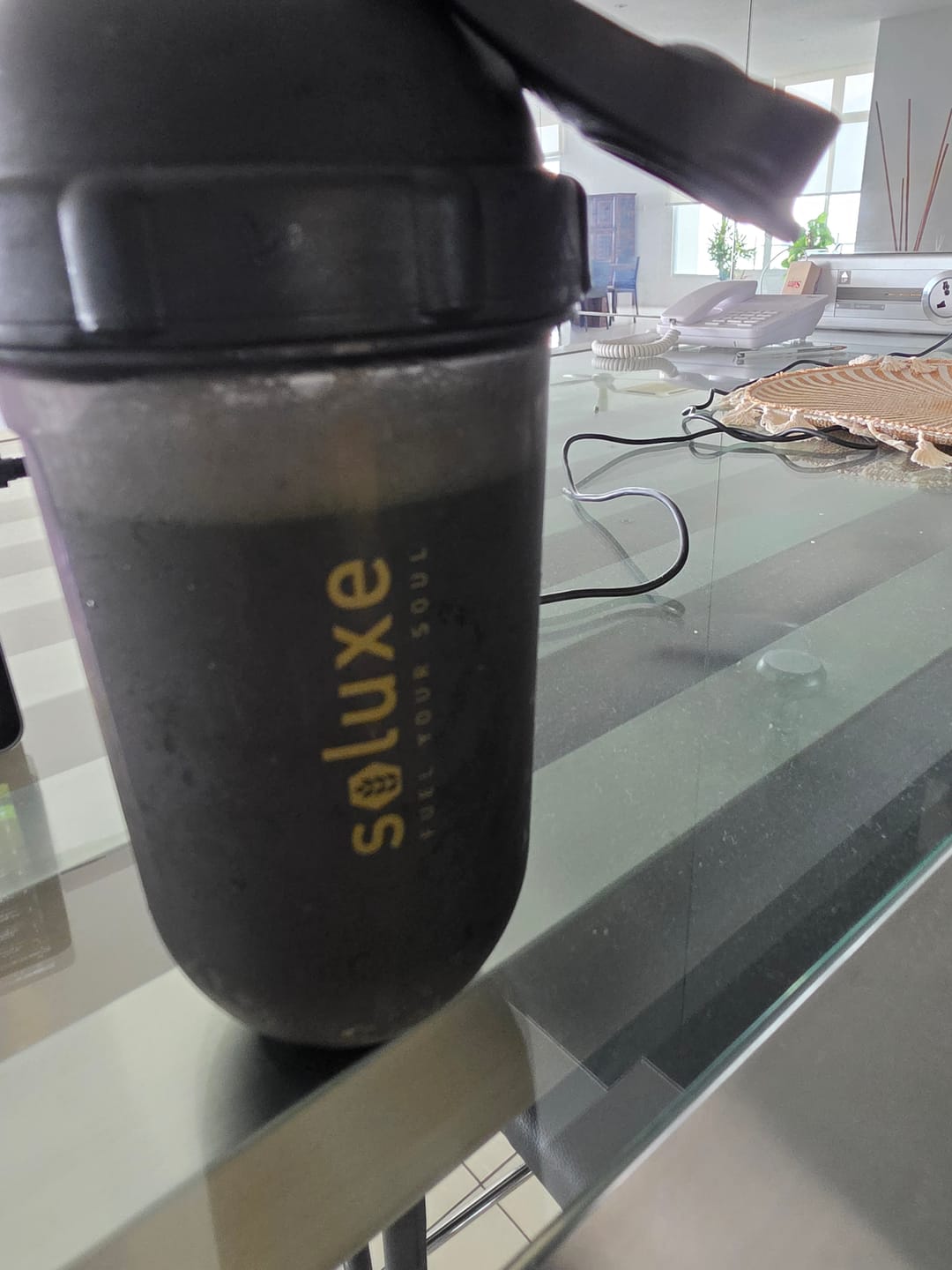 Customer photo review of Soy Protein Isolate - High Fibre Black Sesame