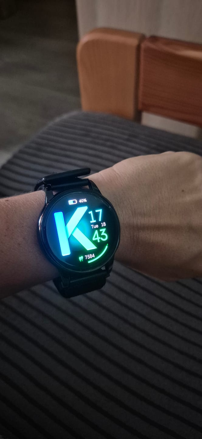 Customer photo review of Siltcon® Auréa Smartwatch Dames Zwart
