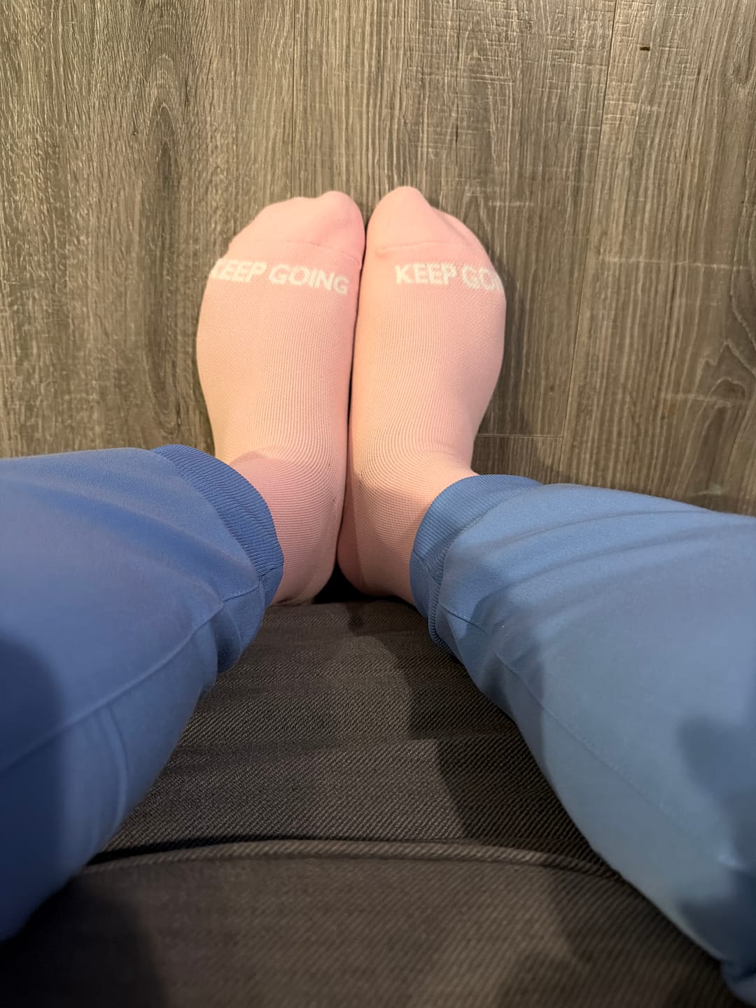 Customer photo review of NurseStrong Performance Compression Socks
