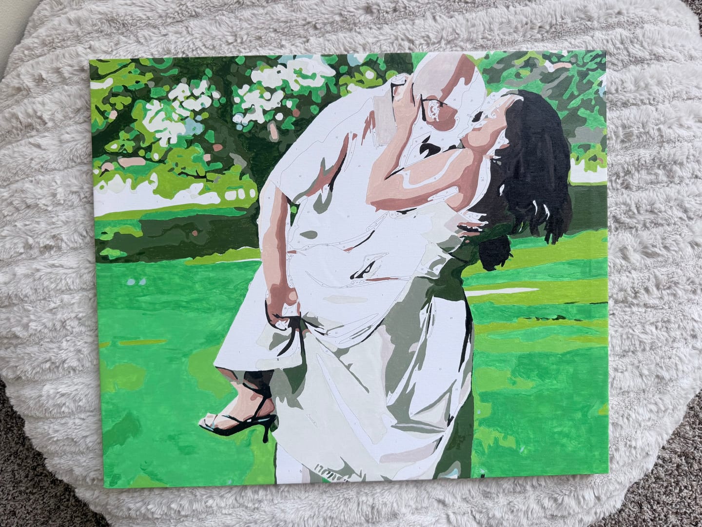 Customer photo review of PAINT BY NUMBERS | CUSTOM