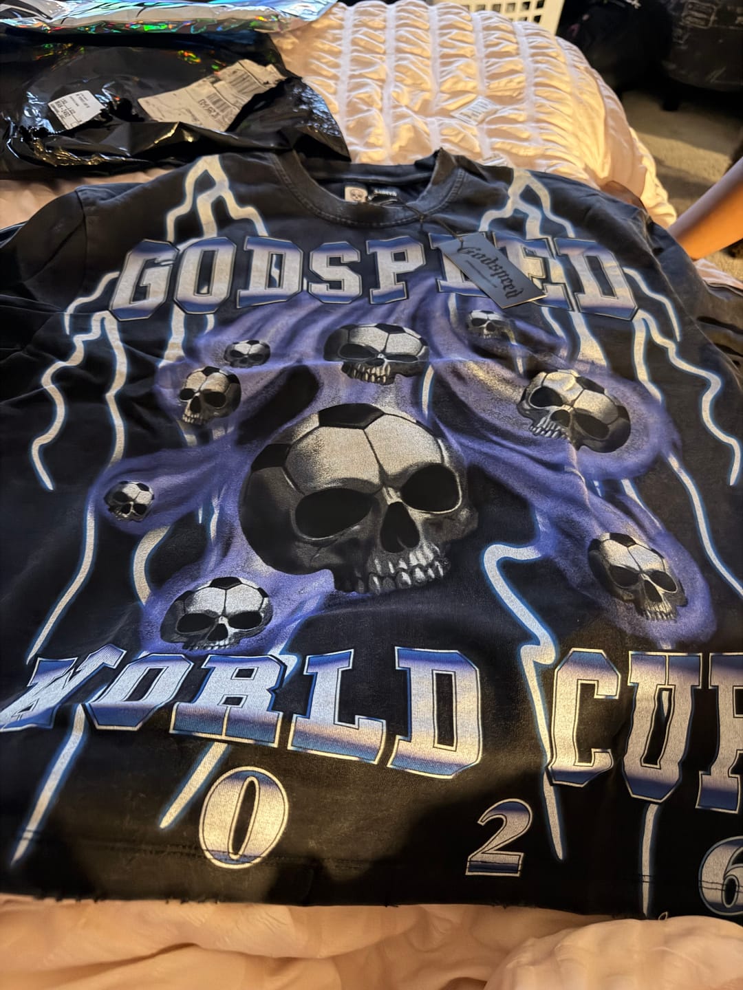 Customer photo review of Godspeed '26 GSWC Voltage Tee Black