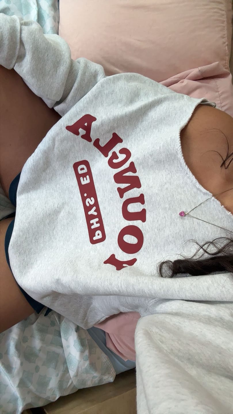 Customer photo review of W5198 - P.E. Crewneck