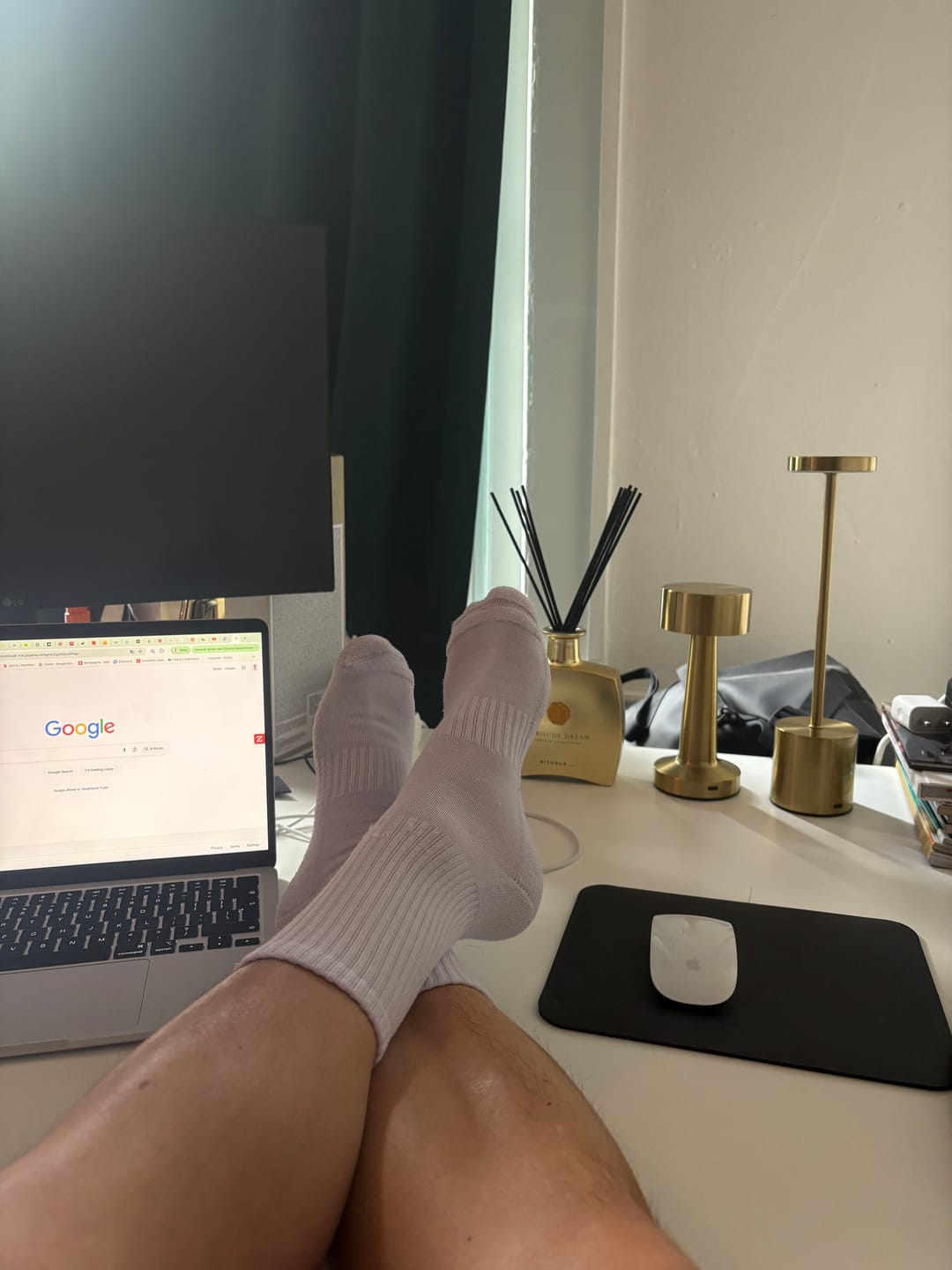 Customer photo review of Signature Crew Sock