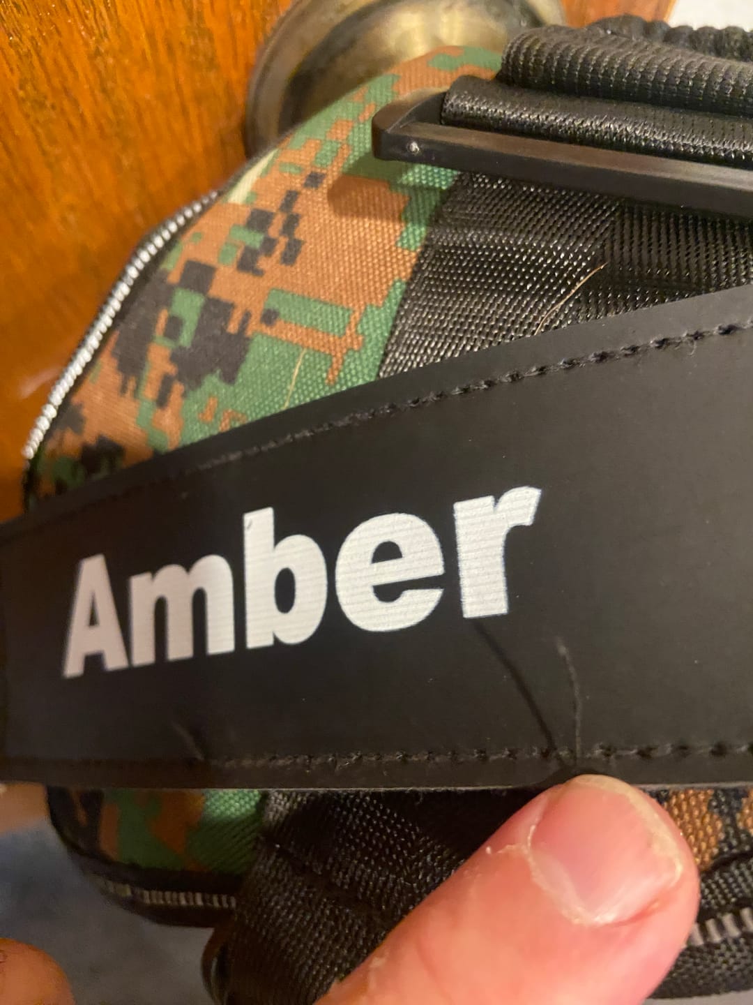 Customer photo review of Personalized Dog Harness