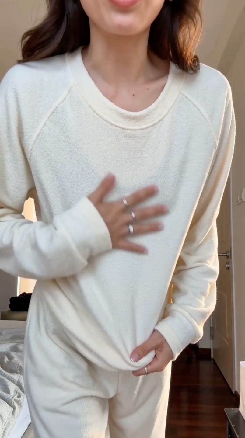 Customer photo review of Terry Long Sleeve Top
