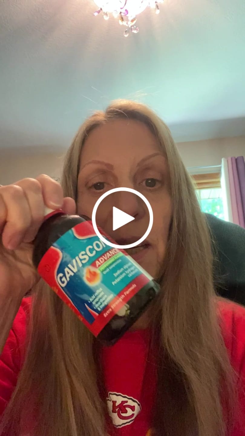 Customer video review of Gaviscon Advance Peppermint Flavour Oral Suspension, 250ml 6 Pack
