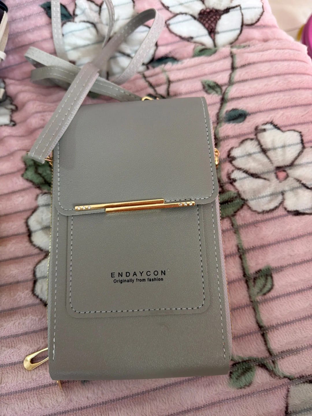 Customer photo review of SecureTouch Crossbody Shoulder Bag