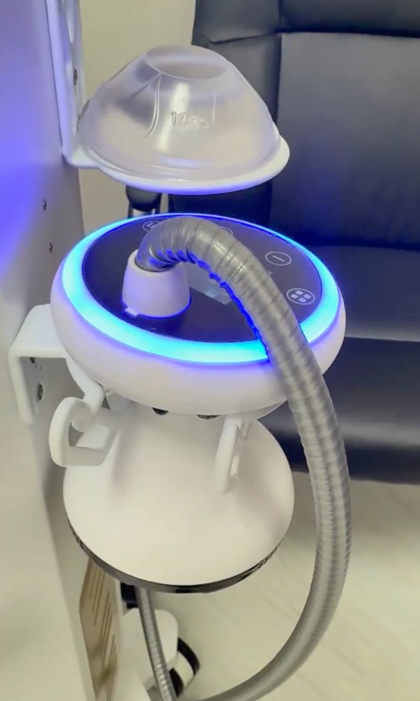 Customer photo review of AccuWave Pro Focused Shockwave Therapy System