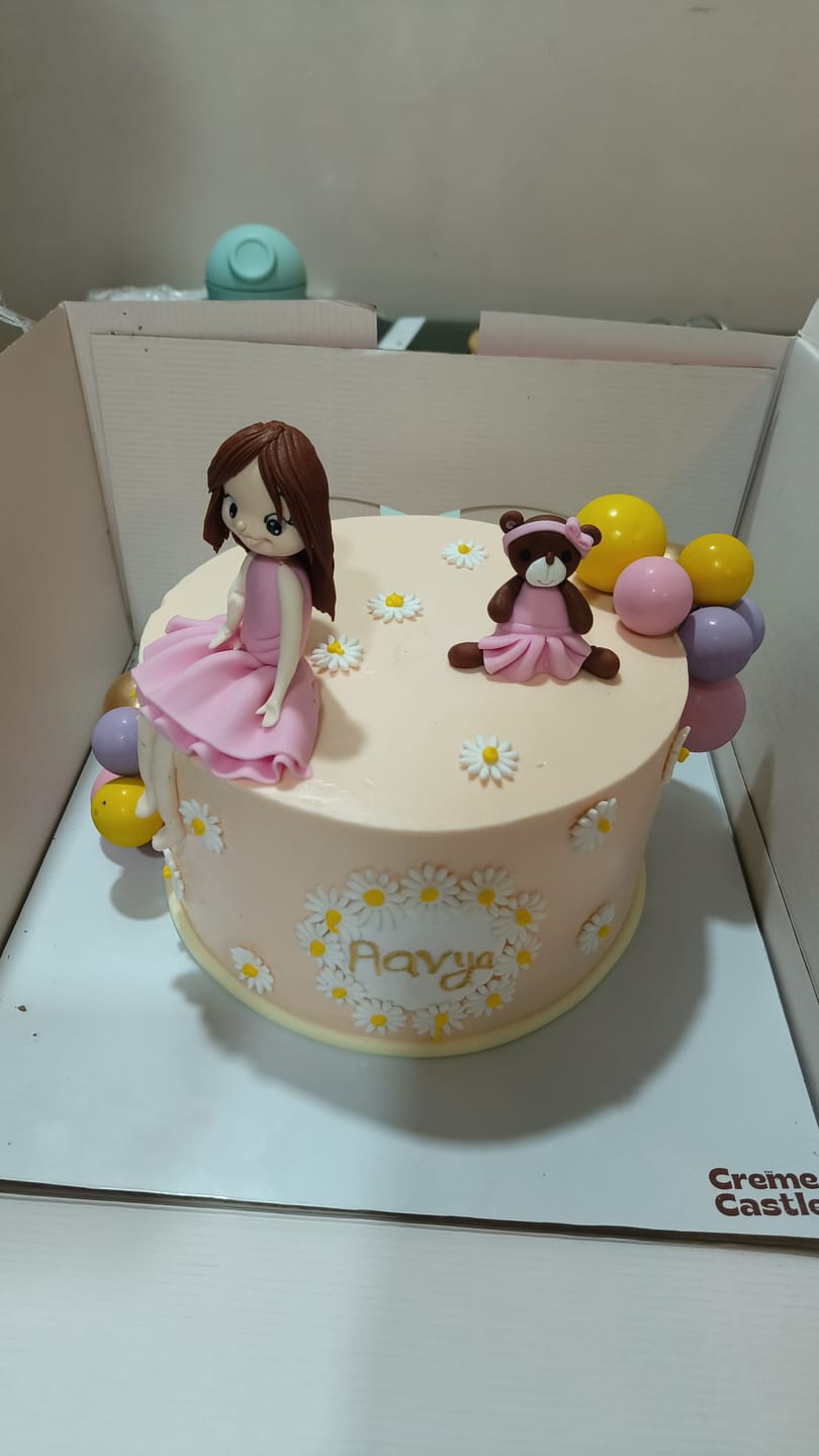 Customer photo review of Girl Teddy Friendship Cake