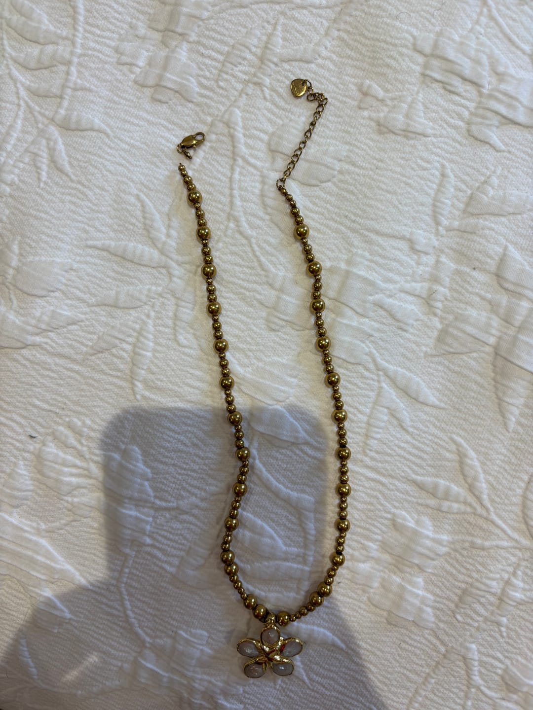 Customer photo review of ROYLE necklace gold