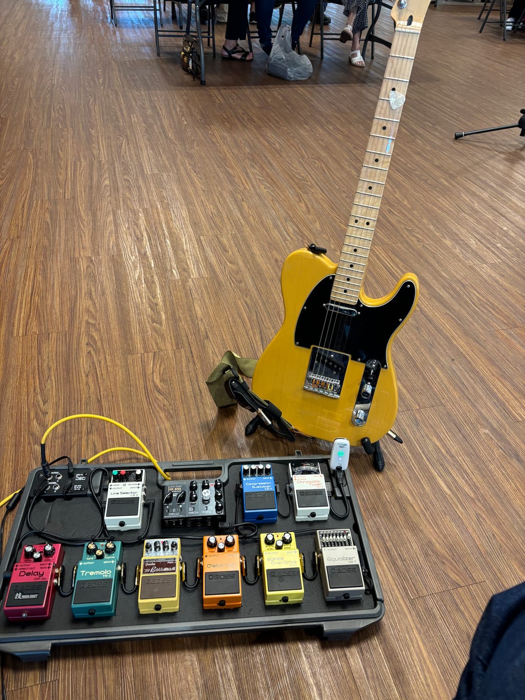 Customer photo review of UHF NEXUS: UHF Wireless Guitar & Bass System
