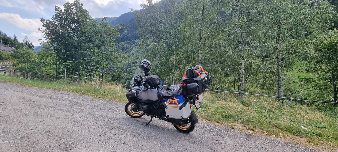 Customer photo review of ADVTent - Adventure Motorcycle Tent