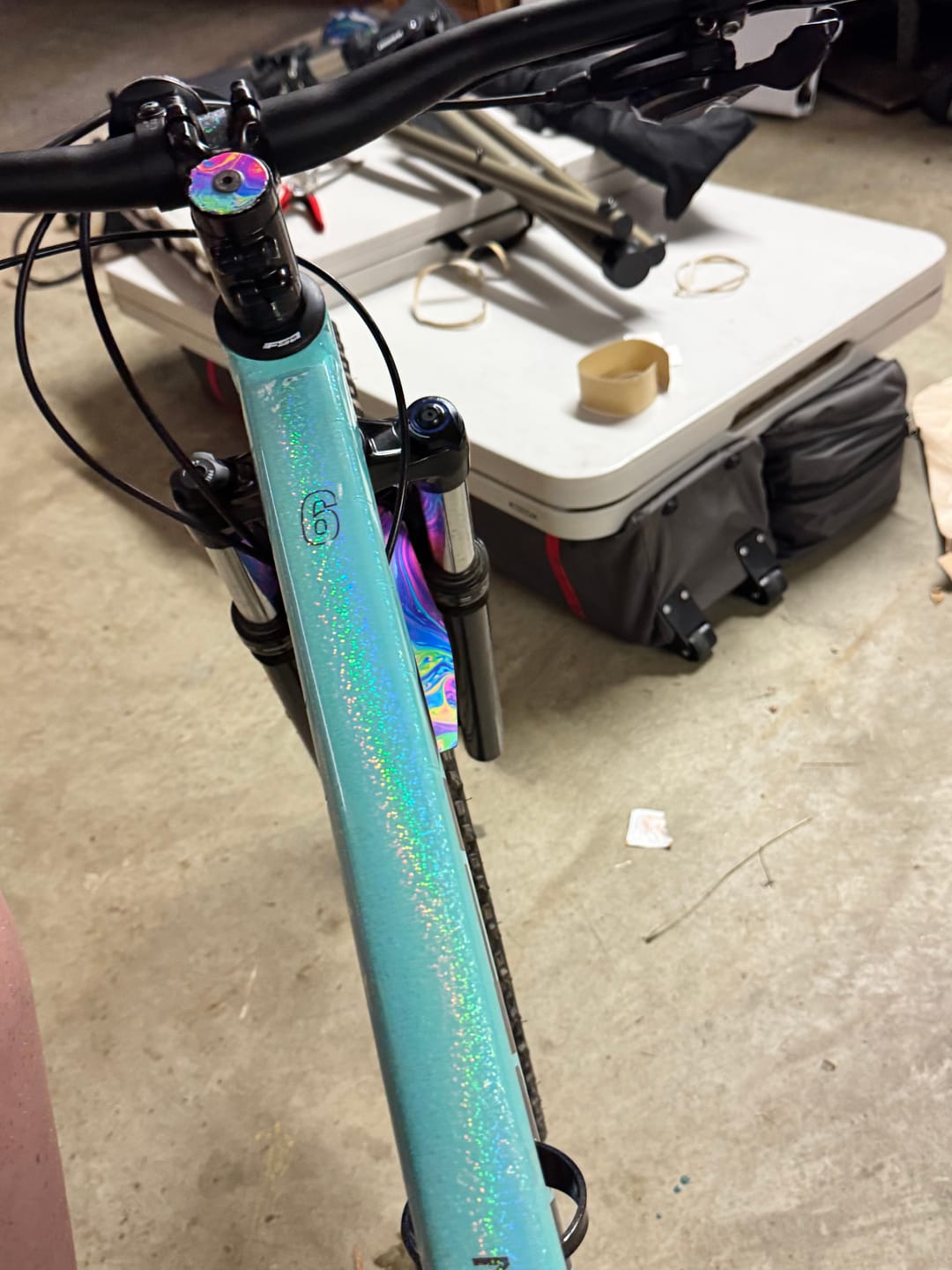 Customer photo review of Spectral Effects Clear Frame Keeper