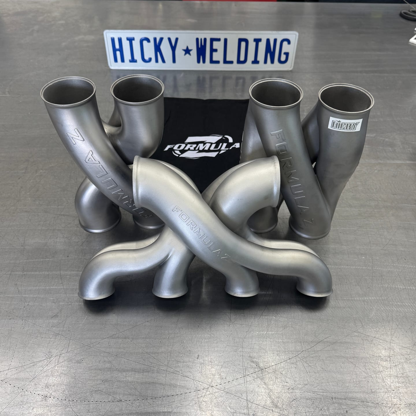 Customer photo review of Z-Pipe - Corvette C8 Z06/ZR1 Specific - 3.000" ID Inlet/Outlet - 316L Stainless