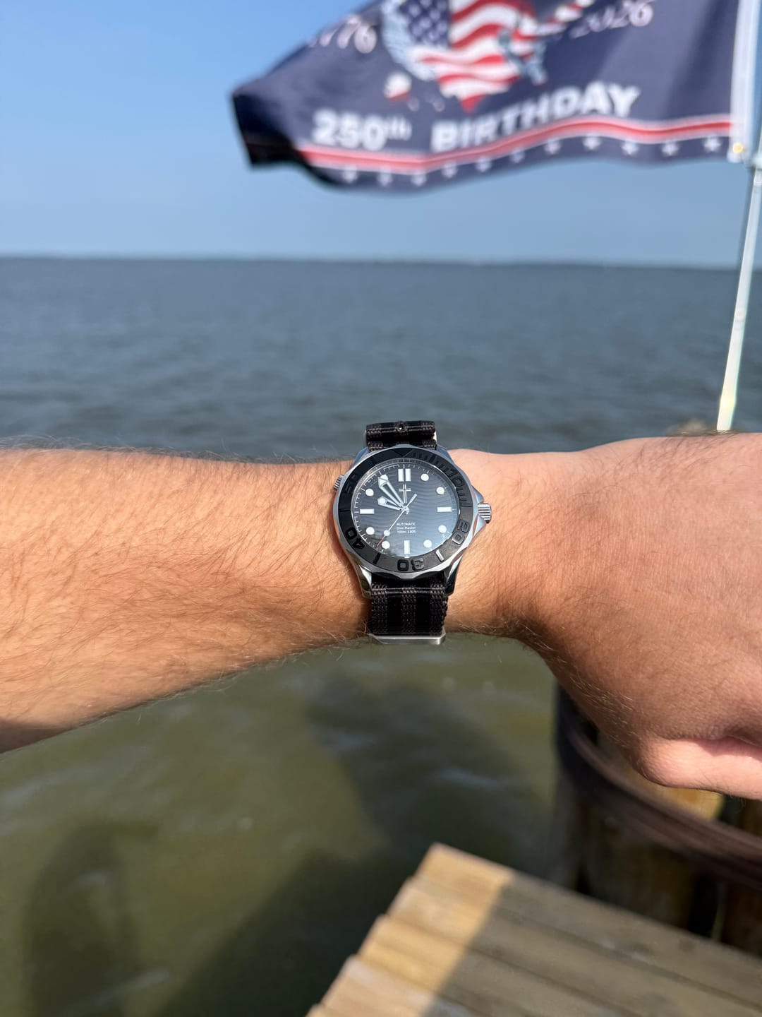 Customer photo review of Bond Nylon Strap - Five Eye
