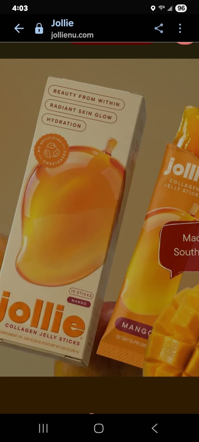 Customer photo review of JOLLIE Collagen Jelly Sticks
