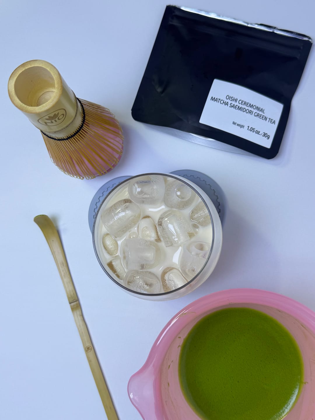 Customer photo review of Matcha Bamboo Whisk