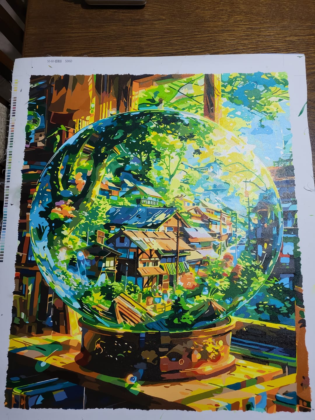 Customer photo review of Glass ball