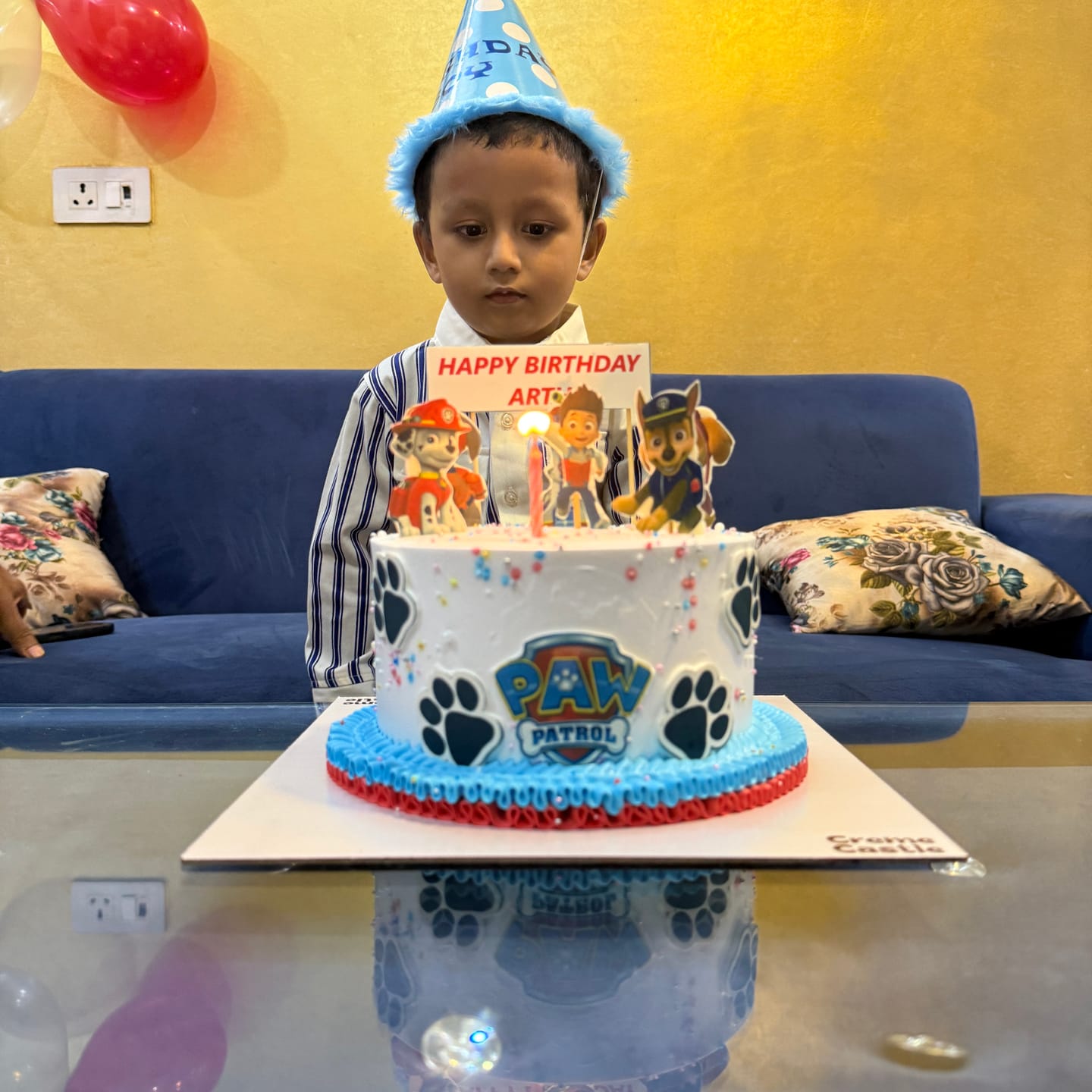 Customer photo review of Paw Patrol Team Cake