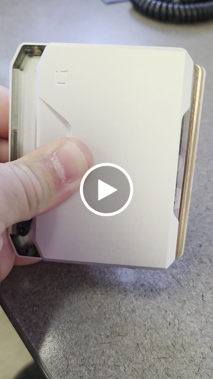 Customer video review of SK1 Slide Kick Wallet