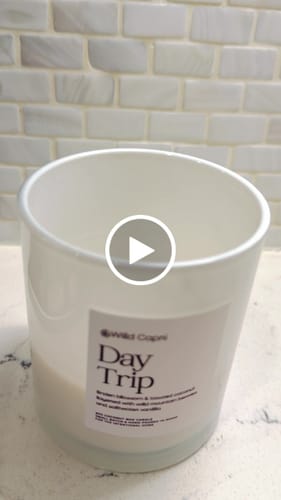 Customer video review of Day Trip Candle