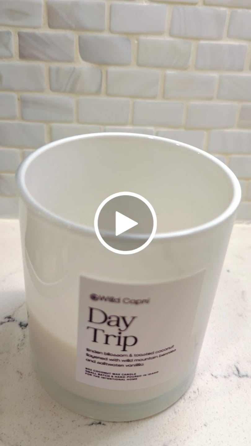 Customer video review of Day Trip Candle