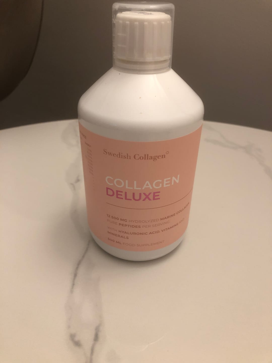 Customer photo review of Skystas jūrinis kolagenas - Swedish Collagen Deluxe, 500ml
