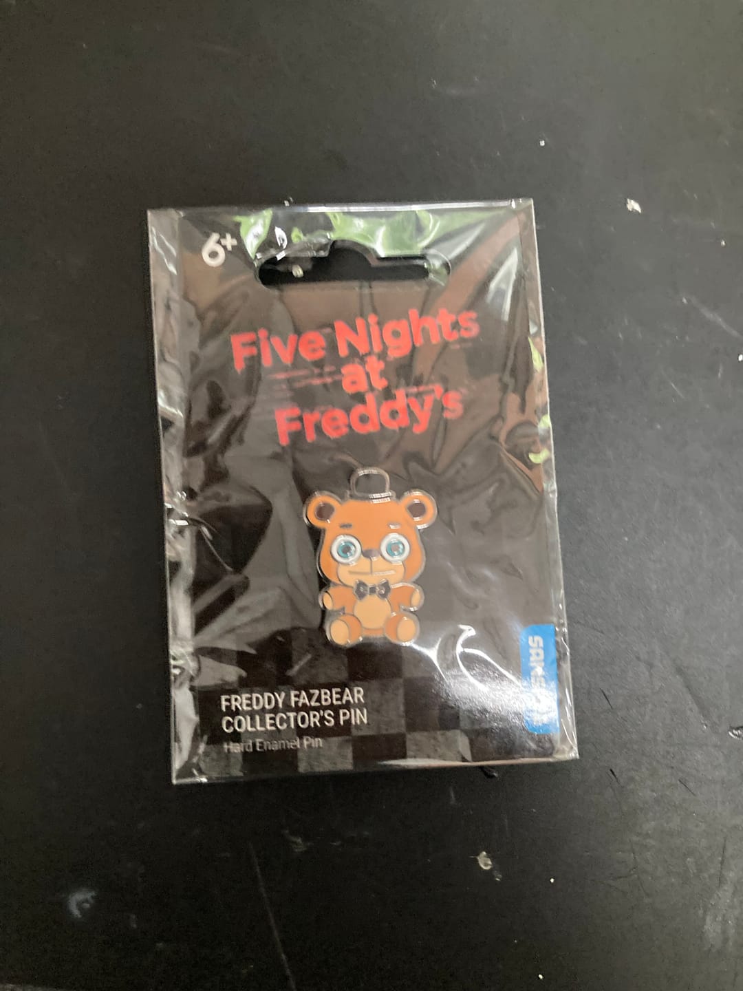 Customer photo review of Five Nights at Freddy's - Freddy Fazbear Collector's Pin