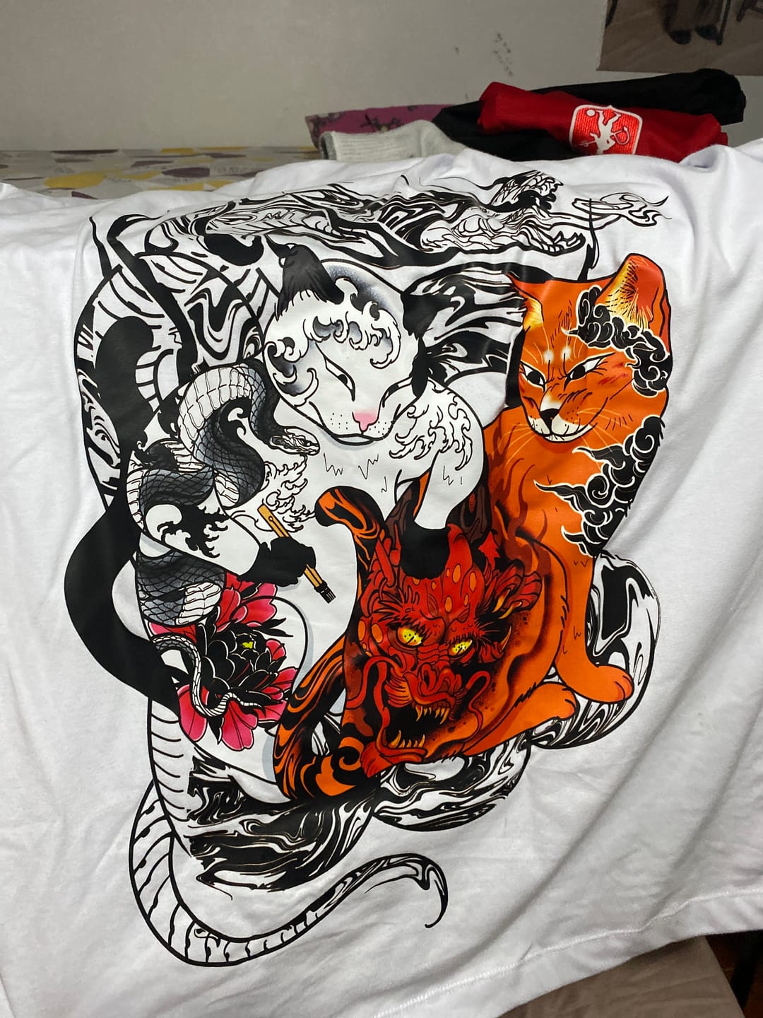 Customer photo review of Ink Paws